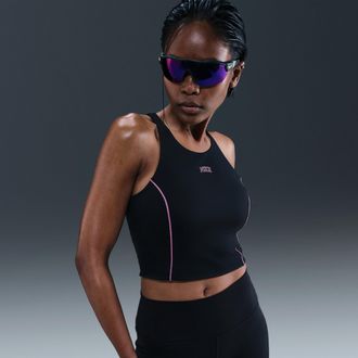 Nike Womens One Dri-FIT Tank Top in Black | IM7502-010