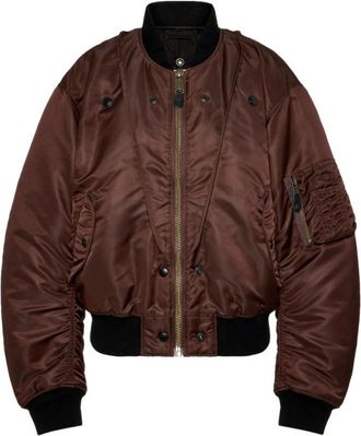 Maison Margiela Bomberjack - Dames - Bomber jackets - Bruin - XS - Jassen