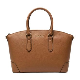 Michael Kors Tassen, Dames, Bruin, ONE Size, Katoen, Murphy Tote