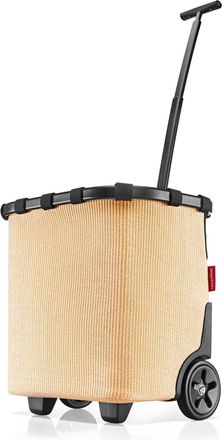 Reisenthel Einkaufstrolley REISENTHEL Carrycruiser Frame, Damen, beige, Polyester, Einkaufsk&ouml;rbe Einkaufstrolley, Aus recyceltem Material