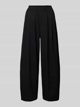 Only Loose Fit Bundfaltenhose mit Viskose-Anteil Modell MARIELA LIFE in Black, Gr&ouml;&szlig;e XL