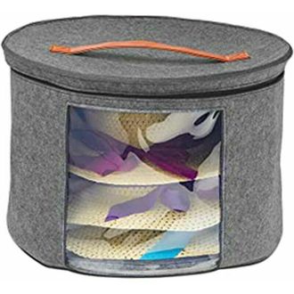 OEM Caja Para Guardar Sombreros Con Tapa, Bolsa Grande Redonda Para Guardar Sombreros Para Mujer