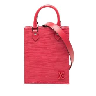 Louis Vuitton Pre-owned Petit Sac Plat - Dames - Pre-owned - Roze - Maat: ONE Size Zijde
