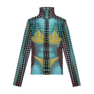 Jean Paul Gaultier Uomo, Top, Multicolore, XS, new