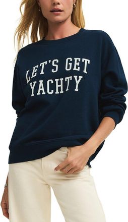 Z Supply Z Supply Yachty Boyfriend Sweatshirt