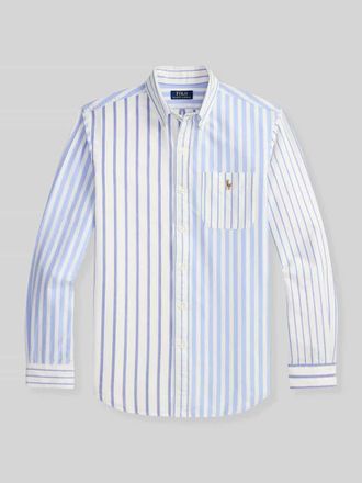Polo Ralph Lauren Regular Fit Freizeithemd aus reiner Baumwolle Modell OXFROD in Ocean, Gr&ouml;&szlig;e XXL