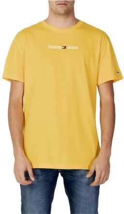 Tommy Jeans T-Shirts - Heren - T-shirts - Geel - XS - Tops