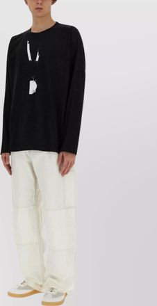 Maison Margiela cotton wide-leg trousers