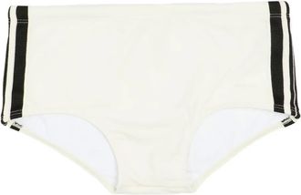 Osklen stripe-detail swim trunks - men - Fabric - G - Neutrals