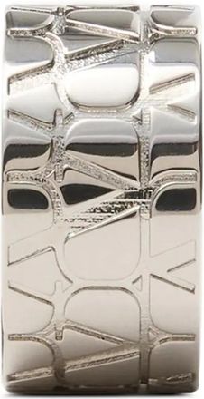 Valentino Garavani Anello Toile Iconographe - Argento