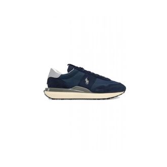 Ralph Lauren Schoenen, Heren, Blauw, 42 EU, Leer, Ralph Lauren - Schoenen > Sneakers