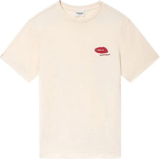 Isabel Marant Zewel Cotton T-Shirt With Embroidered Logo Clothing