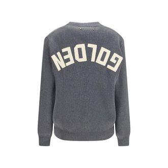 Golden Goose Cotton Crewneck Sweater - Gray
