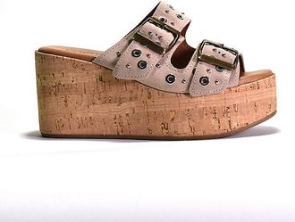 Cordani Jayne Cork-Bottom Heels