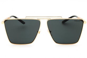 Versace 0VE2266 Rectangular Metal Sunglasses - Gold