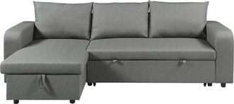 Habitat et Jardin Sof&aacute; Esquinero Reversible/convertible De Tela <> - 3 Plazas - Gris