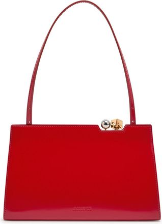 Jacquemus Jacquemus Glossed Leather Shoulder bag - Red - One Size