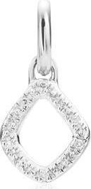 Monica Vinader Riva Mini Kite Diamond Pendant Charm in Silver at Nordstrom Rack