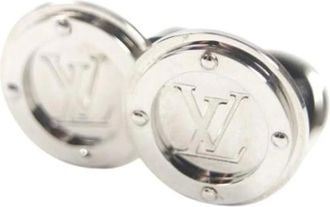 Louis Vuitton Pre-owned Accessories, male, Gray, Size: ONE SIZE Pre-owned Vintage Stud Button