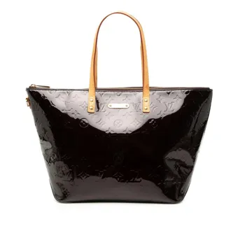 Louis Vuitton Amarante Purple Patent Leather Handbag Tote Bag (Pre-Owned)