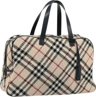 Burberry Pre-owned Handbags, female, Beige, Size: ONE SIZE Pre-owned Hand Bag