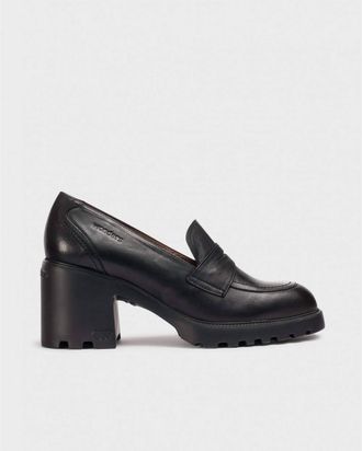 Wonders Womens Ilma 01 Loafers In Black