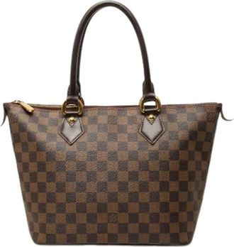 Louis Vuitton Pre-owned Saleya PM Tote Bag - Dames - Vintage Shopper - Bruin - ONE Size - Vintage