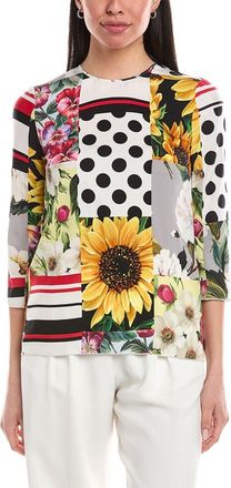 Dolce & Gabbana Silk-Blend Top