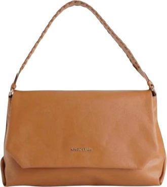 Marc Ellis Elodie L Sa - Dames - Schoudertassen - Bruin - ONE Size - Leer - Tassen