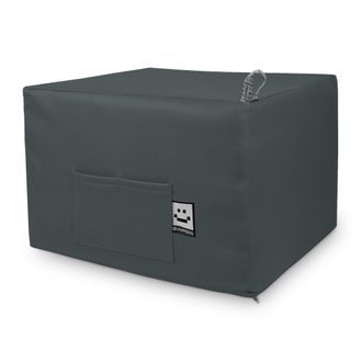 Happers Happers - Puff Cama Confort Gris Oscuro &Uacute;nico Gris