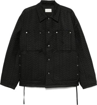 Craig Green Giacca trapuntata - Nero