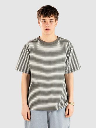 Blue Tomato Striped T-Shirt white stripe