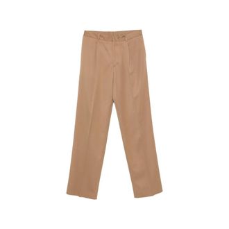 Lardini Pleated Straight-leg Trousers
