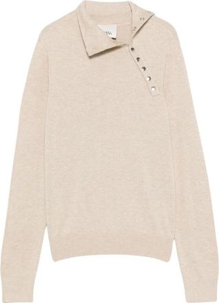 Isabel Marant Jovienne Pullover - Knitwear - Mujer - Beige - XS
