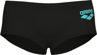 Arena One Low Waist Short Big Logo Badehose f&uuml;r Herren | schwarz