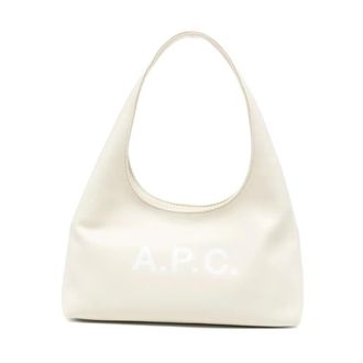 A.P.C. Shoulder Bags, female, Beige, Size: ONE SIZE Baby Ninon Shoulder