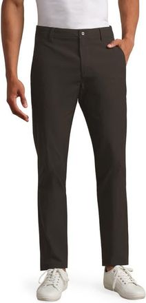 Rhone Nomad Slim Fit Tech Water Repellent Chinos in Cafe Noir at Nordstrom, Size 31