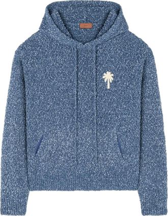 Alanui Felpa Written by the Ocean con cappuccio - Blu