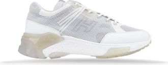 Hogan Mesh Veterschoenen Sneakers - Heren - Sneakers - Wit - 40 EU - Schoenen