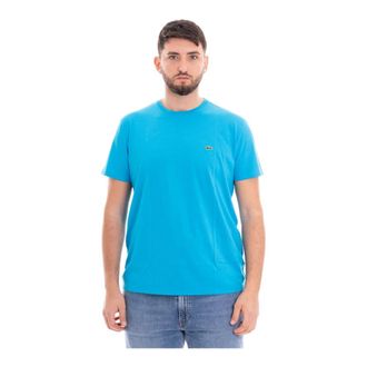 Lacoste Heren, Tops, Blauw, Maat: S Katoen