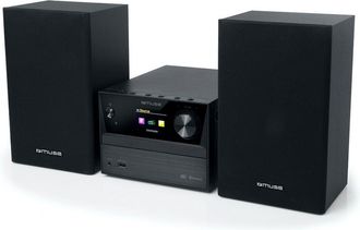 Muse Equipo Hifi Con Cd 40w M-70 Dbt Black Bluetooth S&iacute; Usb 2.0 2