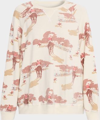 The Great. The Slouch Cotton Sweatshirt