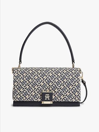 Tommy Hilfiger Bolso bandolera con monogramas TH en jacquard
