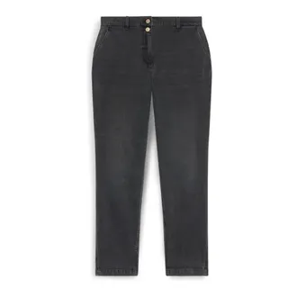 Fiorella Rubino Jeans, Dames, Zwart, 2Xl, Straight Jeans