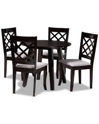 Baxton Studio Dnu Baxton Studio Daisy 5Pc Dining Set
