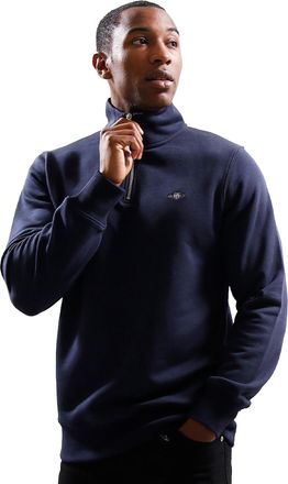 GANT heren Shield Sweatshirt met halve rits