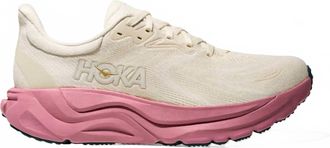 Hoka One One Womens Arahi 8 Running Shoes In Alabaster / Lingonberry
