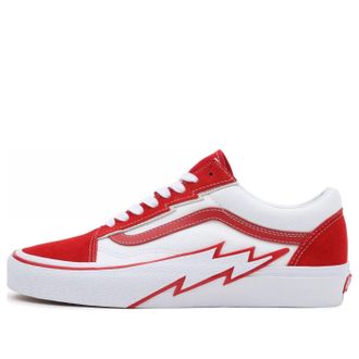 Vans Old Skool 2-Tone Bolt White Red VN0009Q56RT