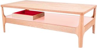 Kayoom Couchtisch »Kaffeetisch Addison, Couchtisch, offenes, ausgefallenes Design« 1 Stk. tlg. Ausgefallenes Design, Tischbeine aus Massivholz, aus robustem 