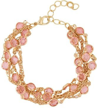 Saachi Saachi Glass Multi Layer Bracelet